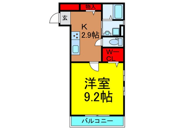 ラ・フォンテ萱島の物件間取画像